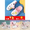 Cute Penguin Print Summer Kids Clogs Breathable Lightweight Non-slip Toddler Sandals