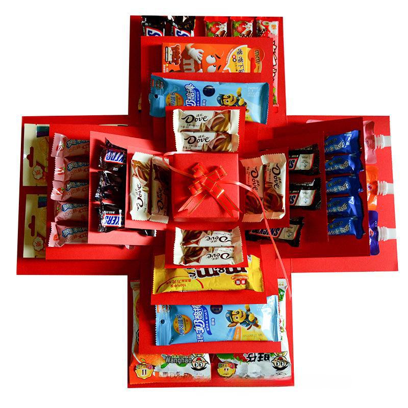 Birthday Surprise Explosion Gift Box for Kids and Girlfriends