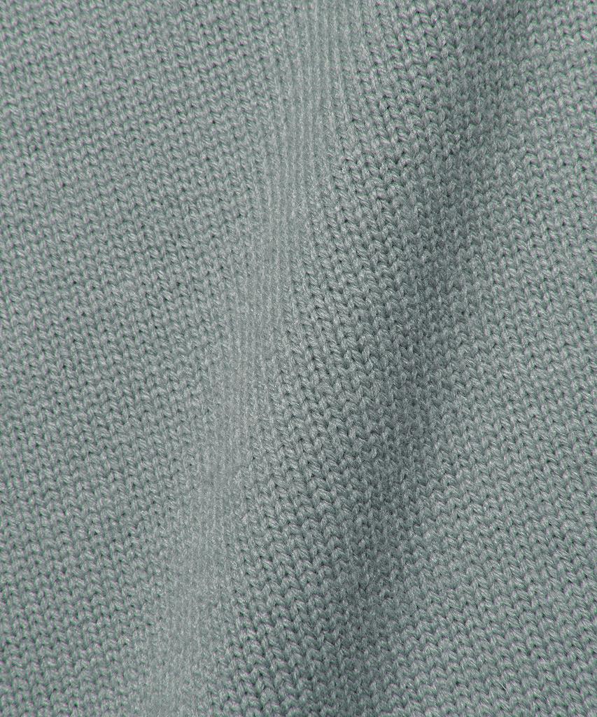 LEE Round Neck Tone-On-Tone Logo Knit Gray