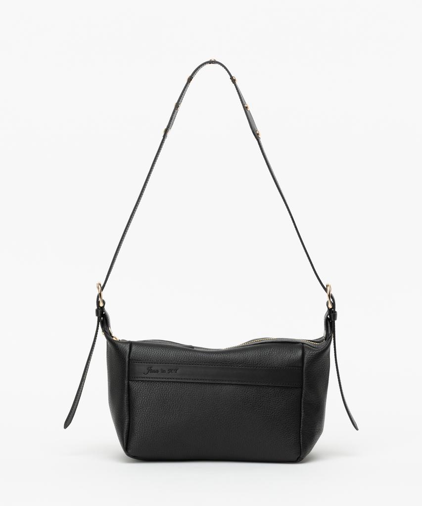 Jina In Ny Lucy Sling Cross [Black Leather]