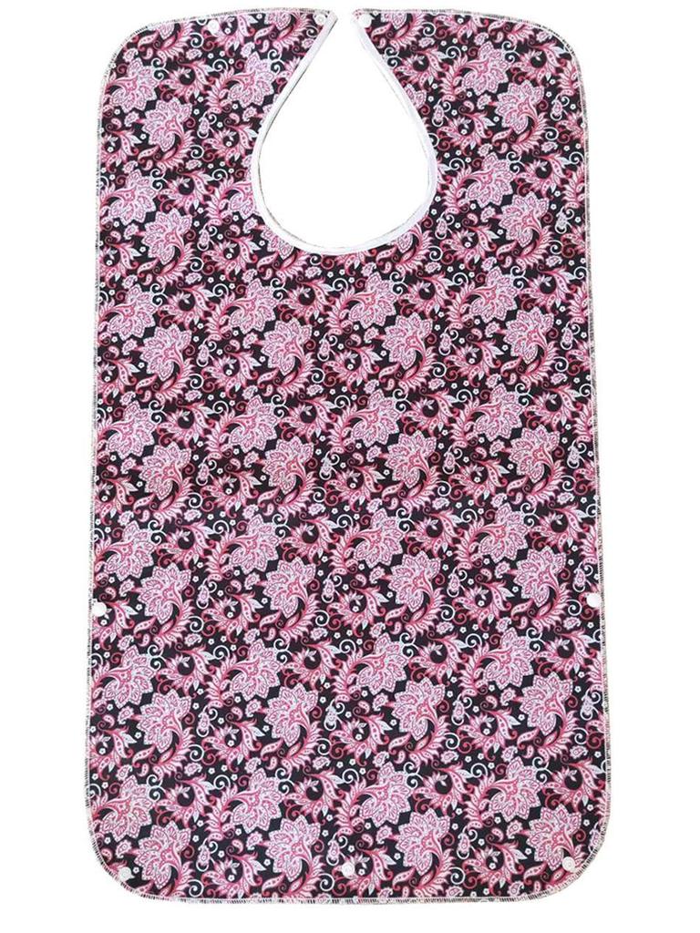 Водонепроницаемый клетчатый нагрудник для взрослых - герметичный, очень большой, устойчивый к пятнам, для столовой для пожилых людей