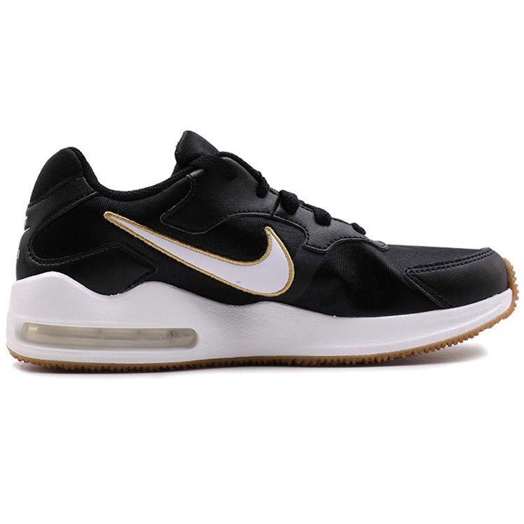 Nike Air Max Guile Однотонные Минималистичные Тканевые Синтетическая Кожа Низкий Верх Воздушная Подушка Марафонские Беговые Кроссовки Женские кроссовки 916787-007