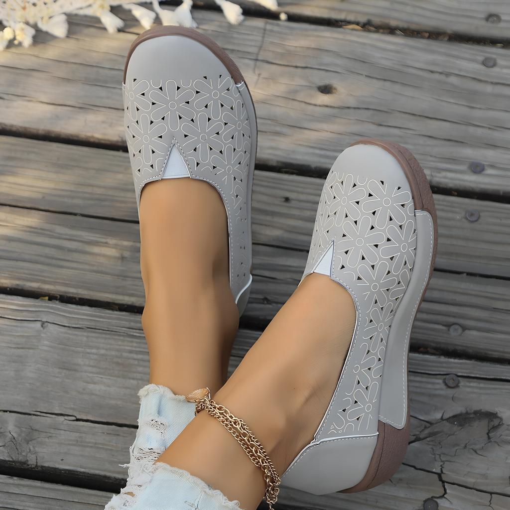 Летняя модная женская повседневная обувь на полом однотонном каблуке с толстой подошвой, дышащая модная женская обувь