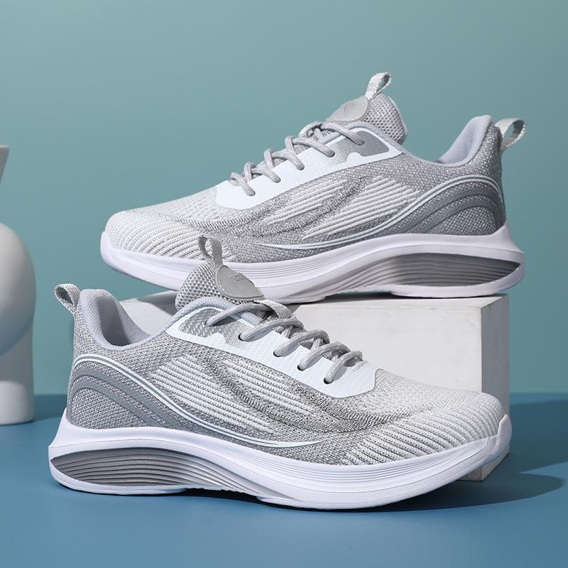 Youth sports shoes Student running shoes Light shock absorption Ultra light running shoes Raw shoes