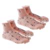 2 Pair 19cm Massage Acupuncture Feet Model Reflexology Acupoint Kit