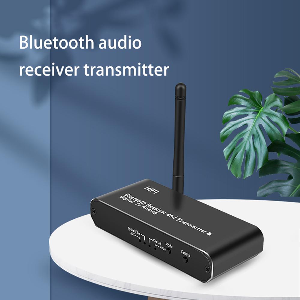 VAORLO HiFi беспроводной Bluetooth 5,0 передатчик приемник поддержка цифро-аналогового стерео музыка для ТВ-наушников конвертер