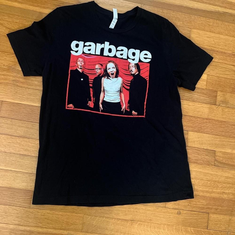 Vintage Garbage Band Cotton Shirt Unisex Concert S to 5XL AR190 Unisex T-Shirt