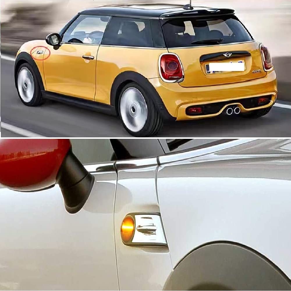 BMW MINI Светодиодный боковой указатель поворота с последовательным переключением, динамический светодиод высокой яркости