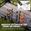 Trimmer Rack, 3 Place Weeder Trimmer Rack, Locking Trim Holder Landscape Trailer Rack Carrier Mount on Open Pickup/Trailer Enclosed Trailers, Pair
