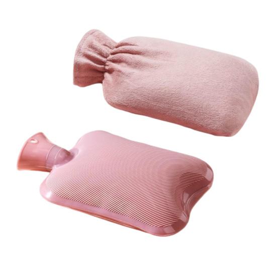 2 шт./набор 1000/2000 мл мешок с горячей водой текстурированный герметичный горячий холодный компресс для спины шеи мышц плеч живота облегчение боли рук ног грелка сумка бутылка