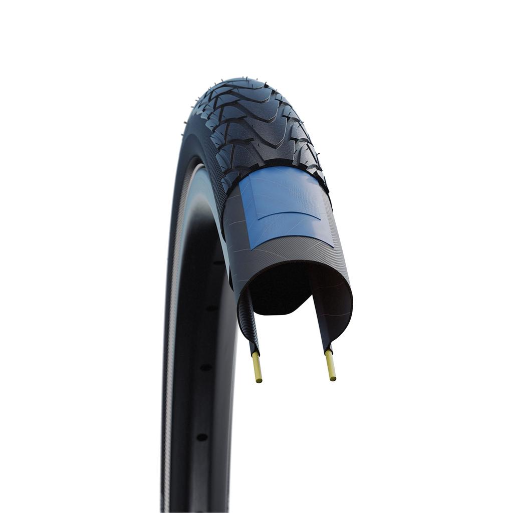 SCHWALBE Marathon Racer 20x1.50 Clincher Tire (Authentic) [For Touring, Small Bikes, and City Riding]