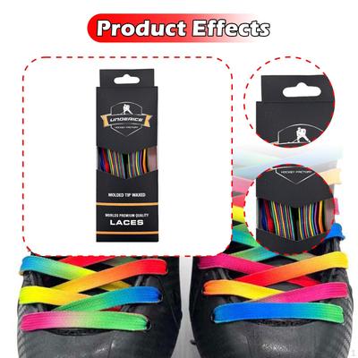 Вощеные шнурки для хоккейных коньков, износостойкие, легкие, для спорта