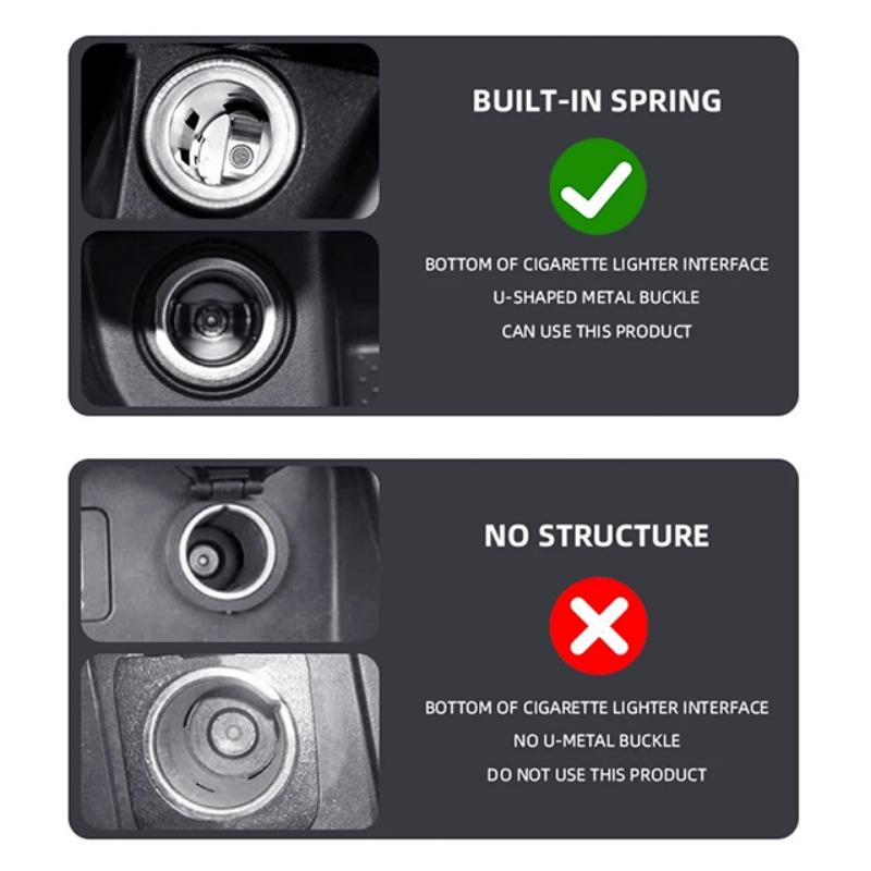 1Pcs Car Cigarette Lighter Plug Adapter Portable Power Outlet For Mercedes Benz AMG W212 W205 W246 W177 W176 W213 GLC GLE GLS ML Welcome Laser Lamp