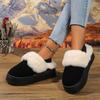 2024 Новые теплые ботинки женские зимние туфли на плоской подошве короткие плюшевые меховые ботильоны повседневная обувь спортивные замшевые мотоциклетные ботинки