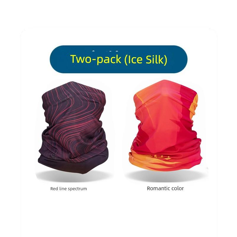 Buy 1 Get 1 Free] Outdoor Magic Headscarf Riding Sun Protection Bandana Men and Women Sports Ice Silk Scarf UV Protection Mask
