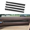 Car Front Rear Doors Decor Trim Decals for 2011-2023 Chrysler 300 Accessories Carbon Fiber Interior