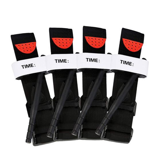 Тактический жгут с застежкой-лентой Легкий портативный универсальный одноручный медицинский боевой жгут для оказания первой помощи