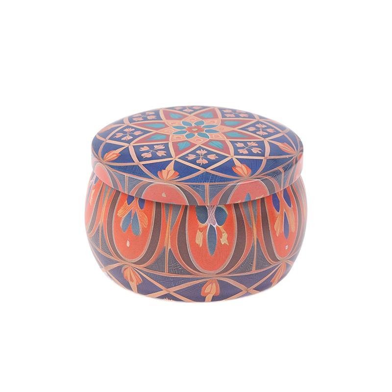 Винтажная жестяная банка для свечей, конфет, печенья, коробка для хранения сухих специй, подходящая для самостоятельного изготовления свечей, косметической мази, Рождество