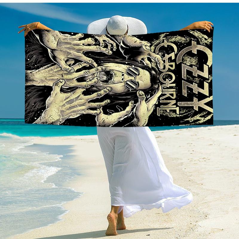 Ozzy Fashion Beach Towel: Ideal for Summer Adventures Soft, absorbent and quick drying suitable for swimming and bathing