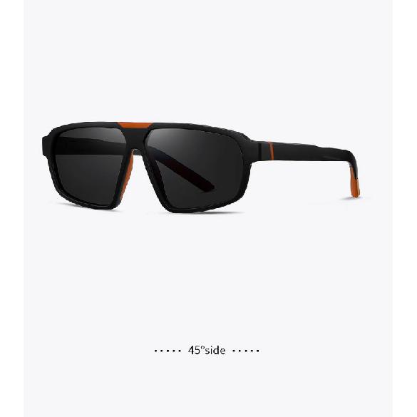 Polarized sunglasses S12109, two-tone injection-molded TR frame, large sunglasses, suitable for outdoor use and driving