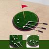 1/6 and 1/12 Scale Dollhouse Mini Golf Set Sports Scene Simulated Golf Club Set  Kids Toy