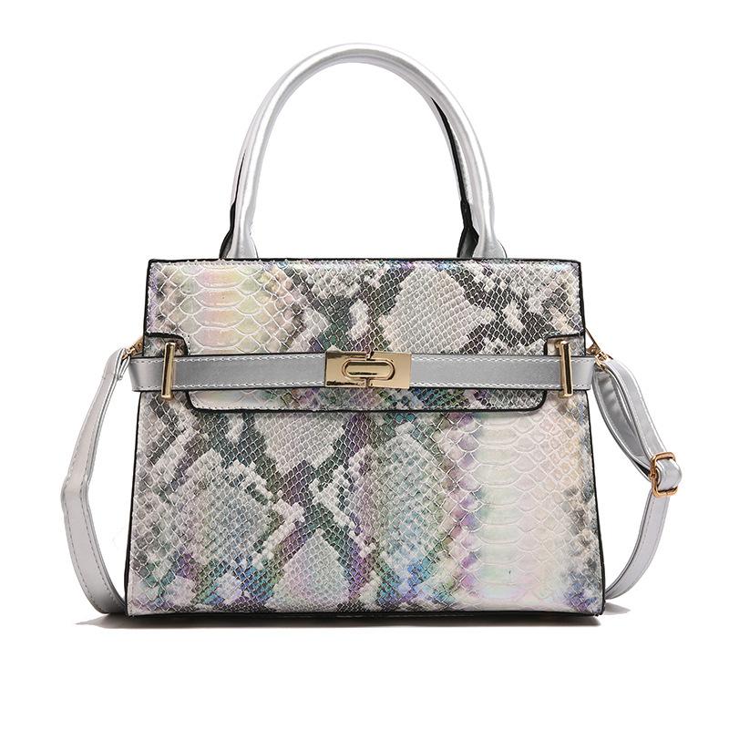 Сумка женская сумка 2025 новая европейская и американская мода узор под камень персонализированная сумочка ретро большая вместимость сумка-мессенджер тоут