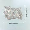 Металлические вырубные ножи для шейкера с листьями и цветами розы для DIY скрапбукинга, вырубной нож для бумаги, открыток, тиснения, декоративный крафт, высечка