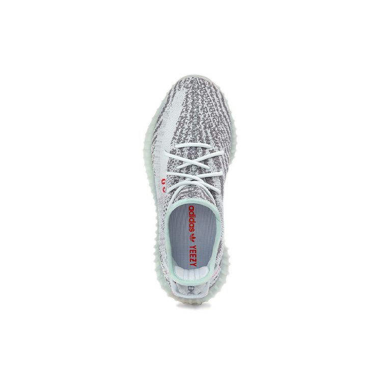 adidas Оригинальные Yeezy Boost 350 V2 Blue Tint Повседневные кроссовки унисекс Ледяно-голубые B37571-2017