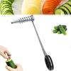 Spiral Cutter, Stainless Steel Vegetable Spiral Cutter, Potato, Cucumber, Carrot Spiral Cutter