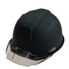 Shinwa Chemical Industrial Professional Specification Visor Met Visor B Type Matte Matt Painted L Black Smoke