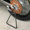 Dirt Bike Triangle Stand Steel Motorcycle Kickstand Motorcycle Side Stand Stable Motocross Bike Stand Side Kickstand Parking