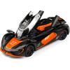 1/32 Металлическая литая модель автомобиля Dodge SRT Tomahawk Track Edition Симуляция звука и света Детская игрушка Украшения Хэллоуинский подарок