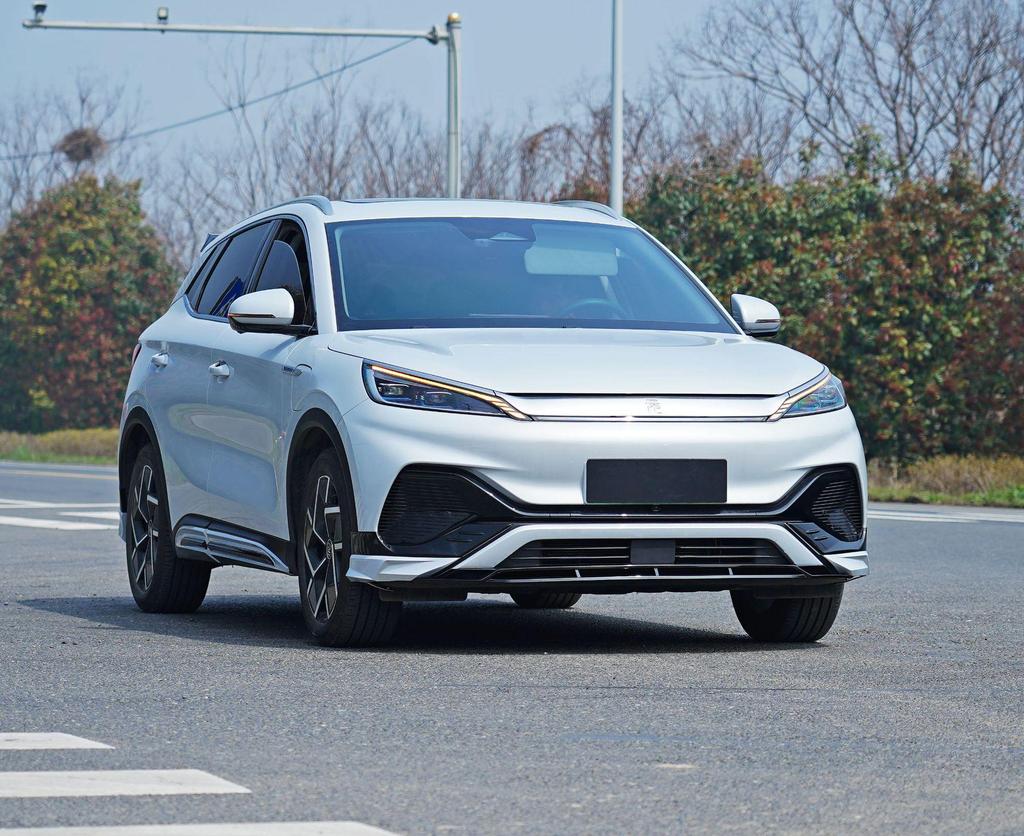 Подходит для 2022 BYD Yuan PLUS-MC: передний бампер, губа, сплиттер, задняя губа, пороги, спойлер на крышу, заднее антикрыло.