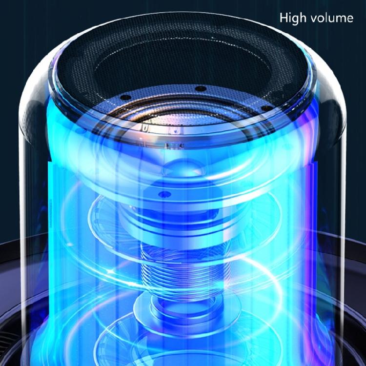 Портативная беспроводная Bluetooth-совместимая колонка Мини-плеер Цветная светодиодная подсветка
