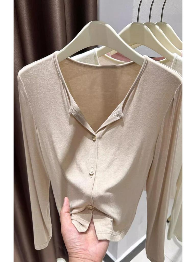 Женский кардиган из модала 'Ледяной шелк' для защиты от солнца – Летняя шаль с длинным рукавом