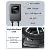 EV Wallbox 5M 7KW 32A Автомобильный домашний EV Wallbox Зарядная станция Электрический автомобиль EV Wallbox с кабелем 5M Цветной экран