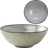 Minoru Pottery Mino Ware Kiln-Changed Sendan Noodle Bowl, White