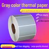 Waterproof Colored Thermal Paper Labels: Red, Yellow, Kraft for Barcode Printing
