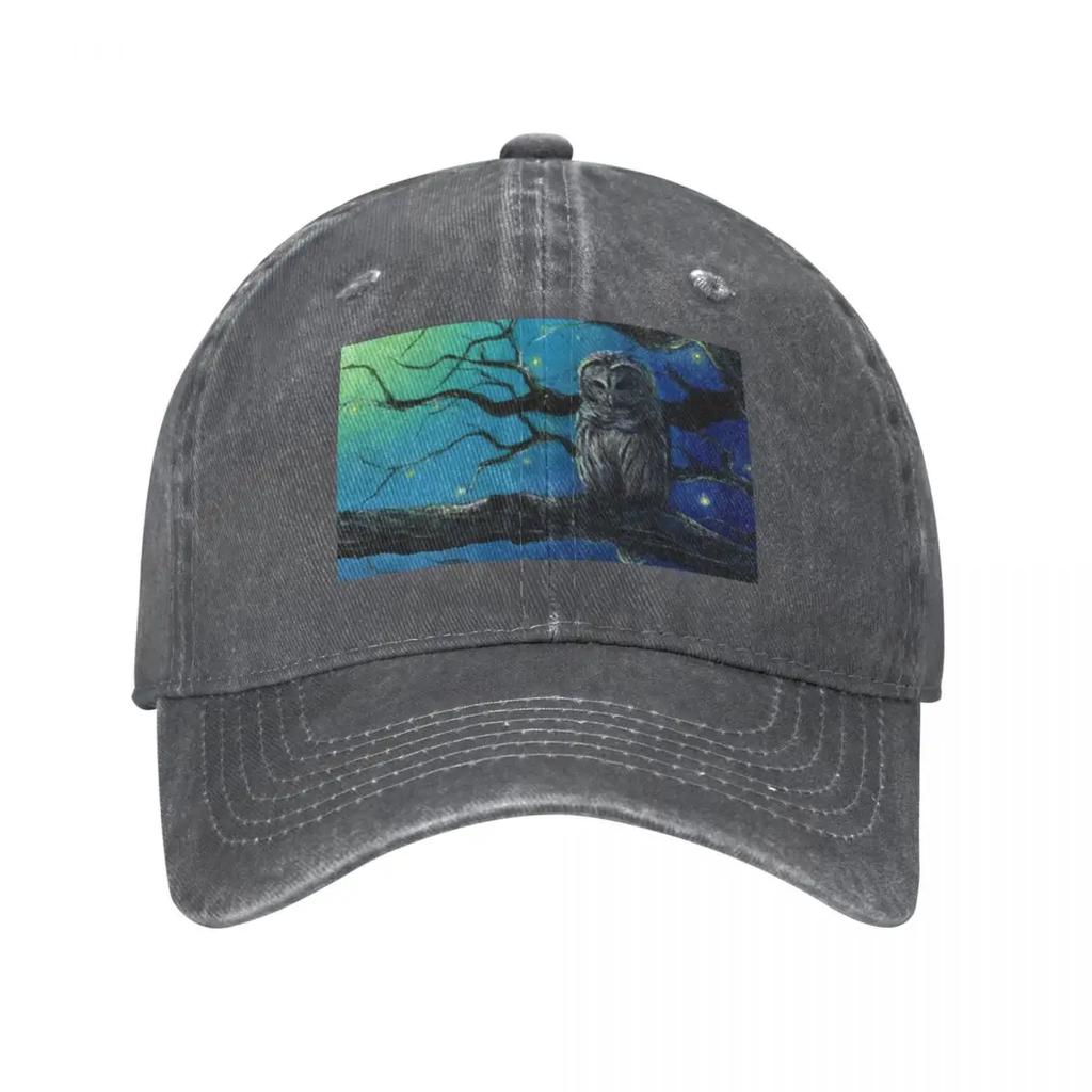 Акриловая картина волшебной ночи Бейсболка Военные тактические кепки Рождественские шапки Мужские бейсболки Женские