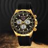 Хронограф водонепроницаемые повседневные модные мужские спортивные наручные часы для мужчин с двойным дисплеем роскошные наручные часы с датой