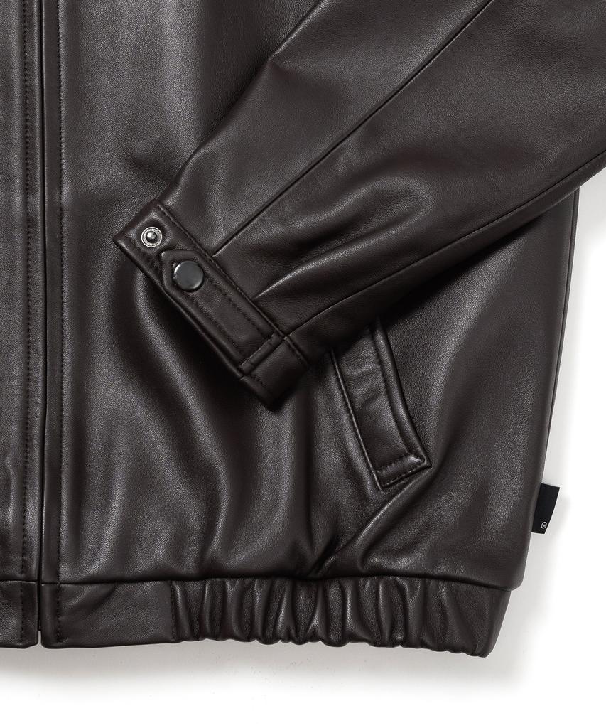 Leftseoul Classic Lambskin Jacket [Dark Brown]
