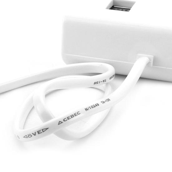 Двойной USB-порт, 3 гнезда для прикуривателя, адаптер для автомобильного зарядного устройства для быстрой зарядки