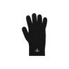 Черные перчатки Vivienne Westwood с логотипом Orb 8202003b K006a N401