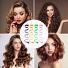 12pcs Set Magic Hair Curler Heatless Hair Rollers 25-65CM Wave Formers Hair Styling Accessories Hair Styling Tool Hair Rollers