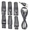 8 шт./набор Двойное отверстие/Одинарный слот Машинка для стрижки волос DC Преобразователь Блок питания Интерфейс преобразования Вилка