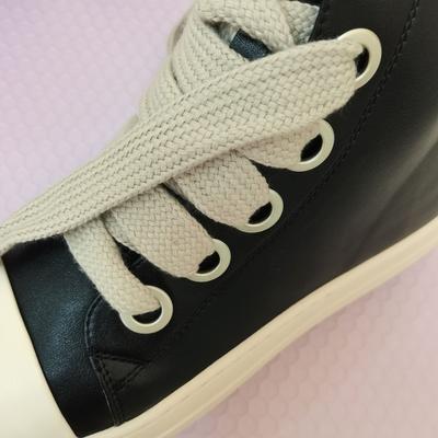 Мода 1 пара плоские классические утолщенные шнурки однотонные шнурки для кроссовок бега спорта баскетбольных туфель повседневные шнурки