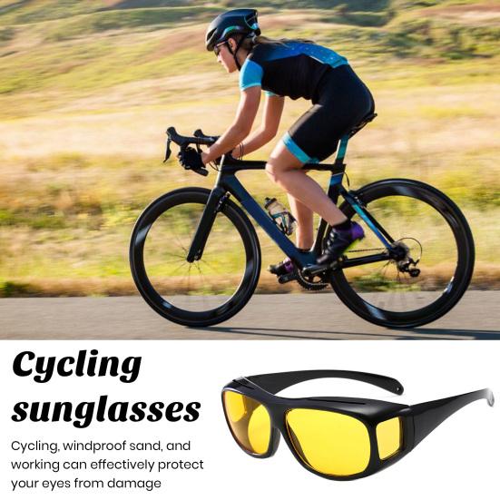 Мужские инфракрасные проникающие очки с высокой защитой, ветрозащитные, солнцезащитные, велосипедные, солнцезащитные очки ночного видения, солнцезащитные очки для вождения, очки