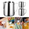 350/600/900 мл кувшин для вспенивания молока из нержавеющей стали питчер для молока со шкалой бариста вспениватель для латте-арт кофейные аксессуары