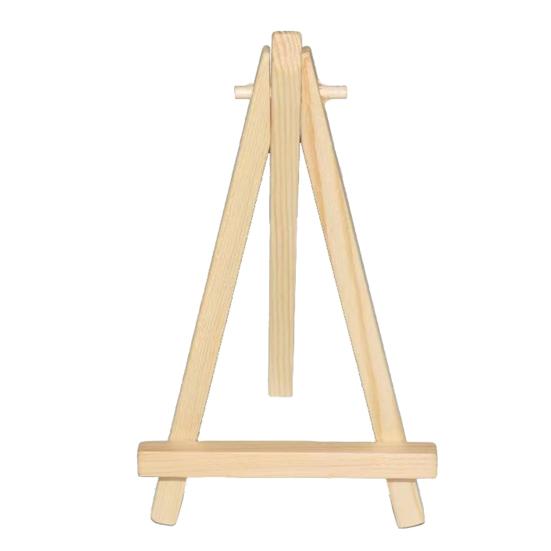Настольный мини-мольберт с холстом Деревянная подставка для дисплея Портативный набор мольберта для рисования Маленький держатель для холста для детей и взрослых