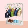 Cotton Doll Clothes Storage Rack 20cm Doll Clothes Hanger Doll 15cm Clothes Support Wardrobe